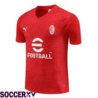 AC Milan Training T Shirt Red 2023/2024