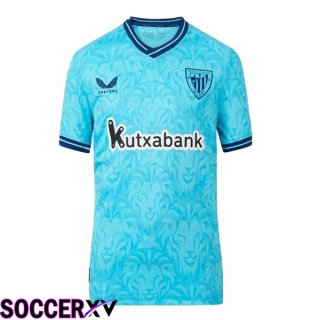 Athletic Bilbao Away Soccer Jersey Blue 2023/2024