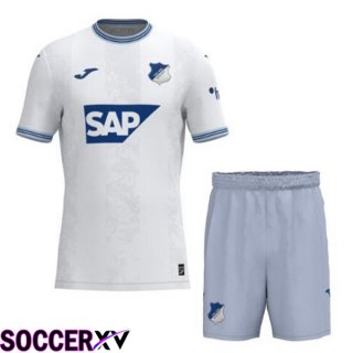 TSG Hoffenheim Kids Away Soccer Jersey White 2023/2024