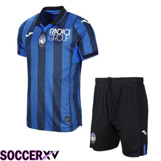 Atalanta Kids Home Soccer Jersey Blue 2023/2024