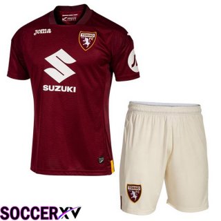 Torino FC Kids Home Soccer Jersey Red 2023/2024