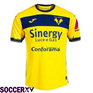 Hellas Verone Away Soccer Jersey Yellow 2023/2024