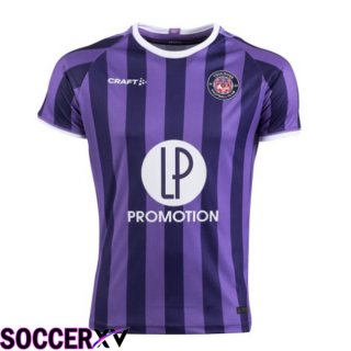 Toulouse Away Soccer Jersey Purple 2023/2024