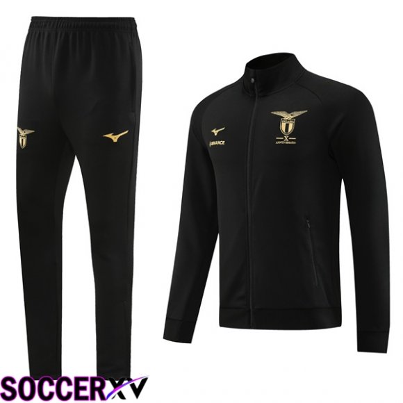 SS Lazio Training Tracksuit Suit - Jacket Black 2023/2024