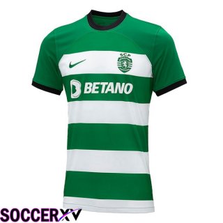 Sporting CP Home Soccer Jersey Green 2023/2024