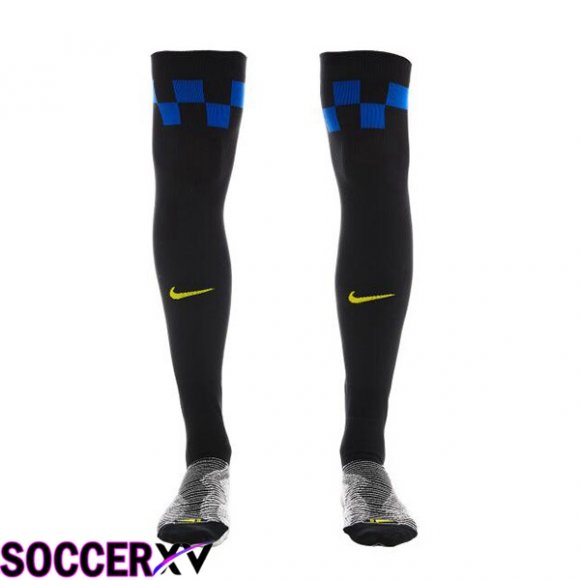 Inter Milan Soccer Socks Home 2023/2024