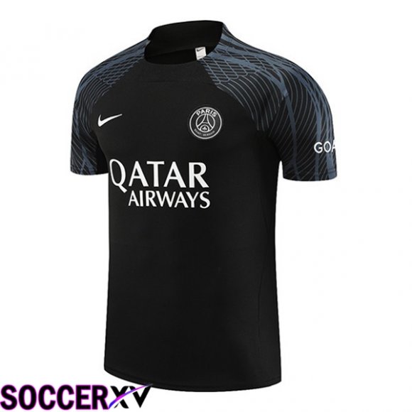 Paris PSG Training T Shirt Black 2023/2024