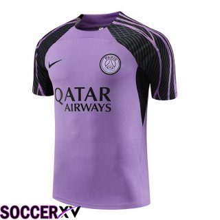 Paris PSG Training T Shirt Purple 2023/2024