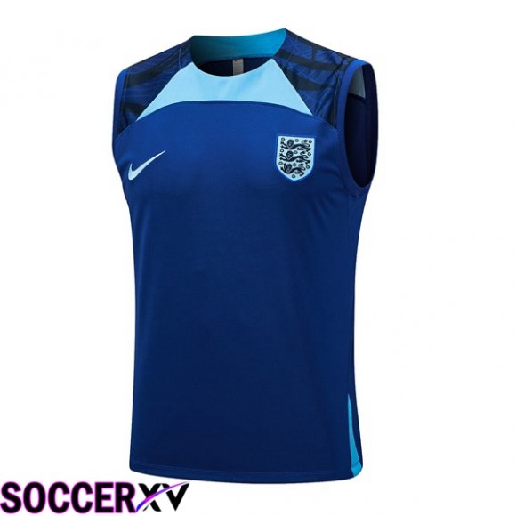 England Soccer Vest Blue 2023/2024