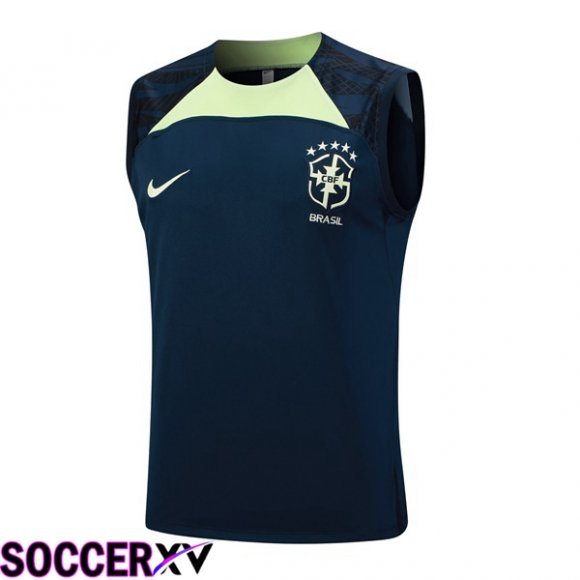 Brazil Soccer Vest Blue Royal 2023/2024