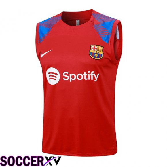 FC Barcelona Soccer Vest Red 2023/2024