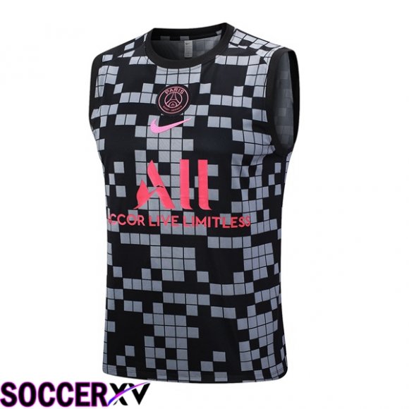 Paris PSG Soccer Vest Grey 2023/2024