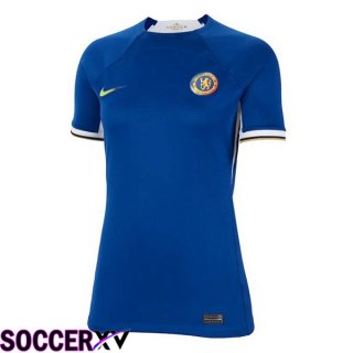 FC Chelsea Womens Home Soccer Jersey Blue 2023/2024