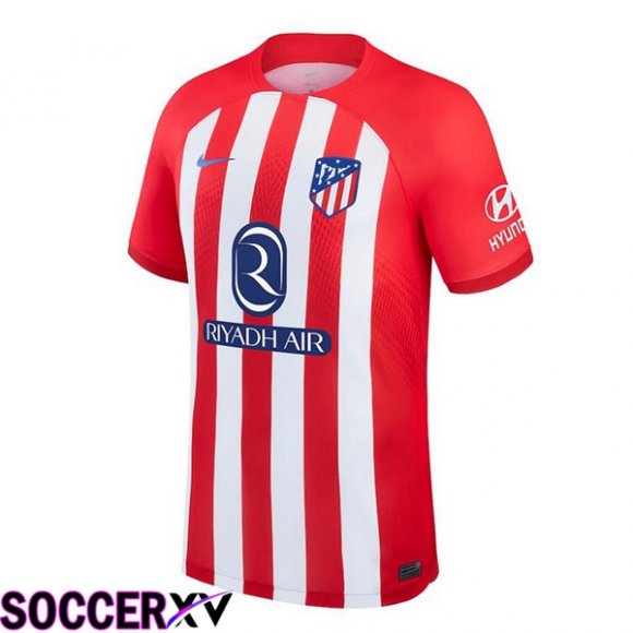 Atletico Madrid Home Soccer Jersey Red 2023/2024