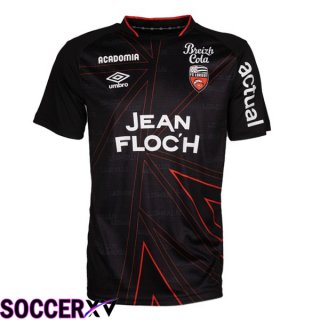 FC Lorient Away Soccer Jersey Black 2023/2024