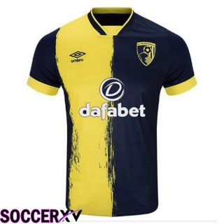 AFC Bournemouth Third Soccer Jersey Yellow Blue 2023/2024