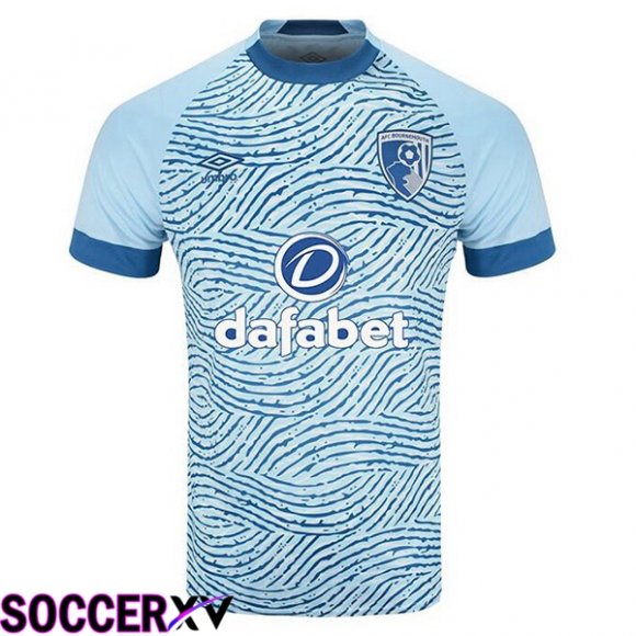 AFC Bournemouth Away Soccer Jersey Blue 2023/2024