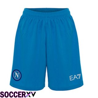 SSC Napoli Soccer Shorts Home Blue 2023/2024