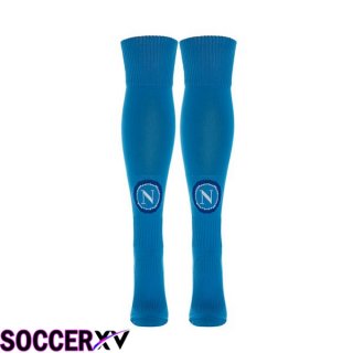 SSC Napoli Soccer Socks Home Blue 2023/2024