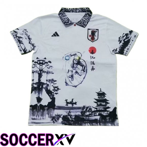 Japan Soccer Jersey Special Edition White 2024/2025