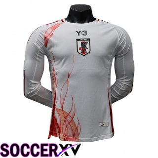 Japan Long sleeve Away Soccer Jersey 2024/2025