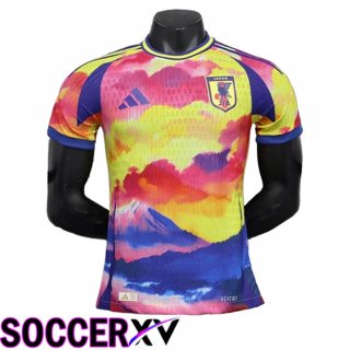 Japan Soccer Jersey Special Edition Yellow/Pink 2024/2025