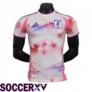 Japan Soccer Jersey Special Edition White/Pink 2024/2025