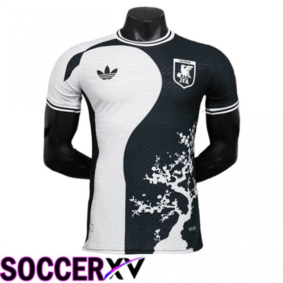 Japan Soccer Jersey Special Edition Black/White 2024/2025