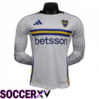 Boca Juniors Away Soccer Jersey Long sleeve 2024/2025