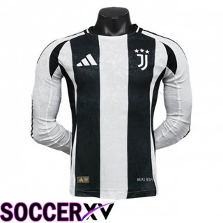 Juventus Long sleeve Home Soccer Jersey 2024/2025