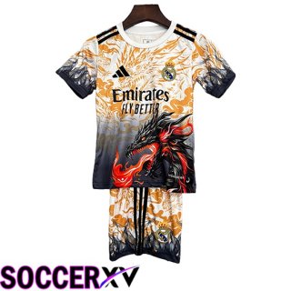 Maillot De Foot Real Madrid Enfant Special Edition Orange 2025/2026