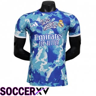 Real Madrid Soccer Jersey Special Edition Light Blue 2024/2025