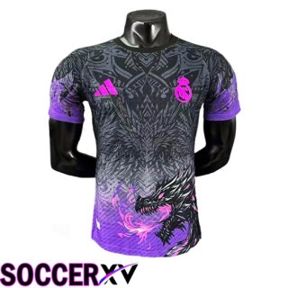 Maillot De Foot Real Madrid Special Edition Noir/Pourpre 2025/2026