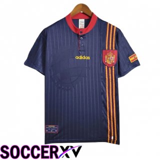 Spain Retro Away Soccer Jersey 1996