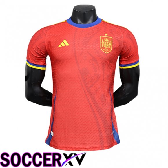 Spain Soccer Jersey Special Edition Red 2024/2025