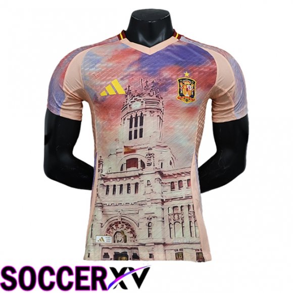 Spain Soccer Jersey Special Edition Orange 2024/2025