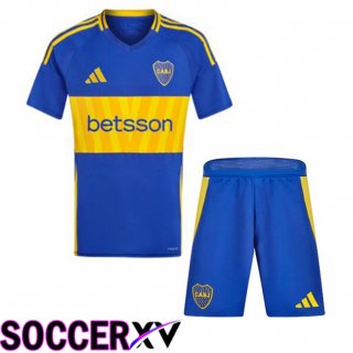 Boca Juniors Kids Home Soccer Jersey Blue 2024/2025