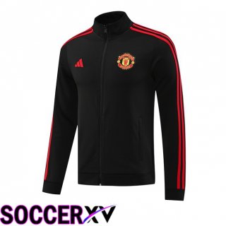 Manchester United Training Jacket Black 2024/2025