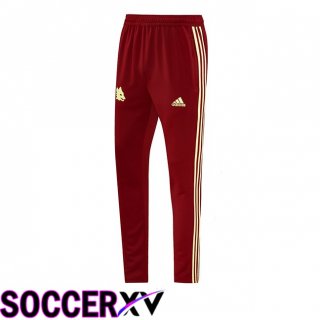 AS Rome Training Pants Red 2024/2025