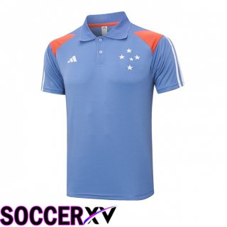 Cruzeiro EC Soccer Polo Grey 2024/2025