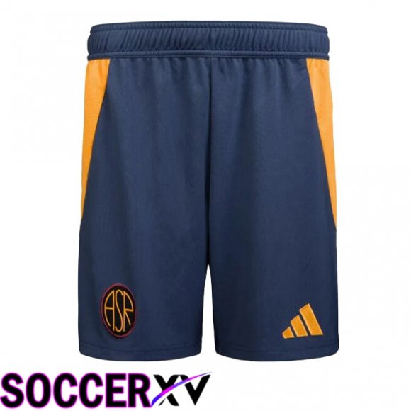 AS Rome Third Soccer Shorts Blue Royal 2024/2025