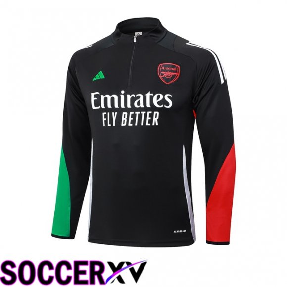 Arsenal Training Sweatshirt Black 2024/2025