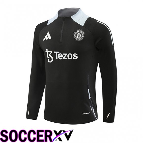 Manchester United Training Sweatshirt Black 2024/2025