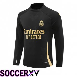 Real Madrid Training Sweatshirt Black 2024/2025