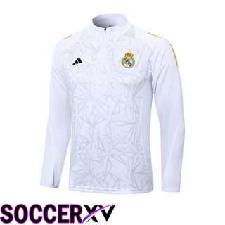 Real Madrid Training Sweatshirt White 2024/2025