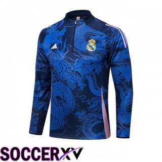 Real Madrid Training Sweatshirt Blue Royal 2024/2025