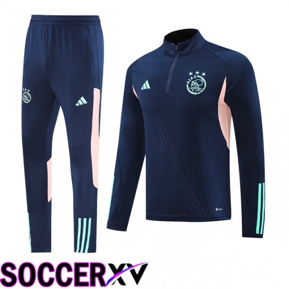 AFC Ajax Kids kit Training Tracksuit Blue Royal 2024/2025