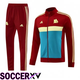 AS Rome kit Training Tracksuit - Jacket Red 2024/2025