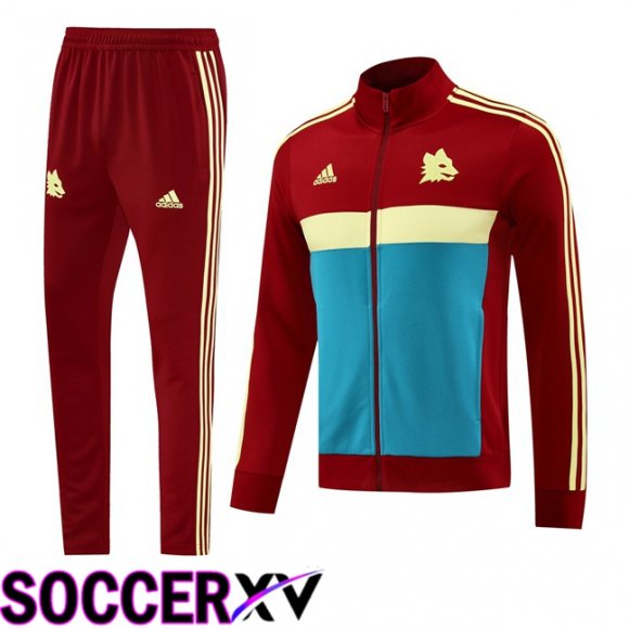 AS Rome kit Training Tracksuit - Jacket Red 2024/2025