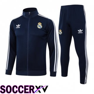 Real Madrid kit Training Tracksuit - Jacket Blue Royal 2024/2025